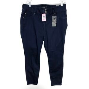 Torrid Indigo Denim Jegging Jeans Womens 16S 16 Short NWT Stretch Dark Wash